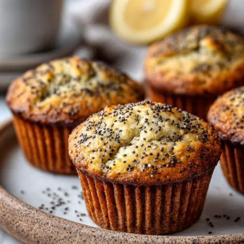 Lemon Poppy Seed Muffins Recipe