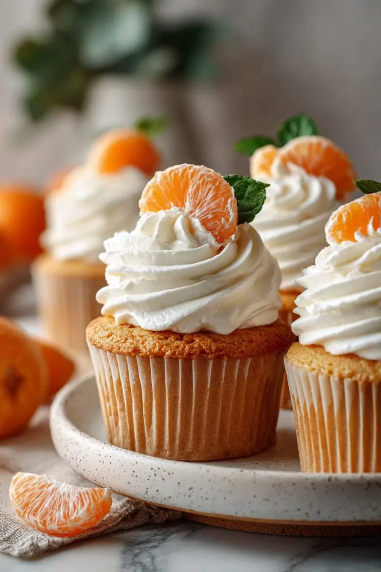 Mandarin Cupcake Recipes