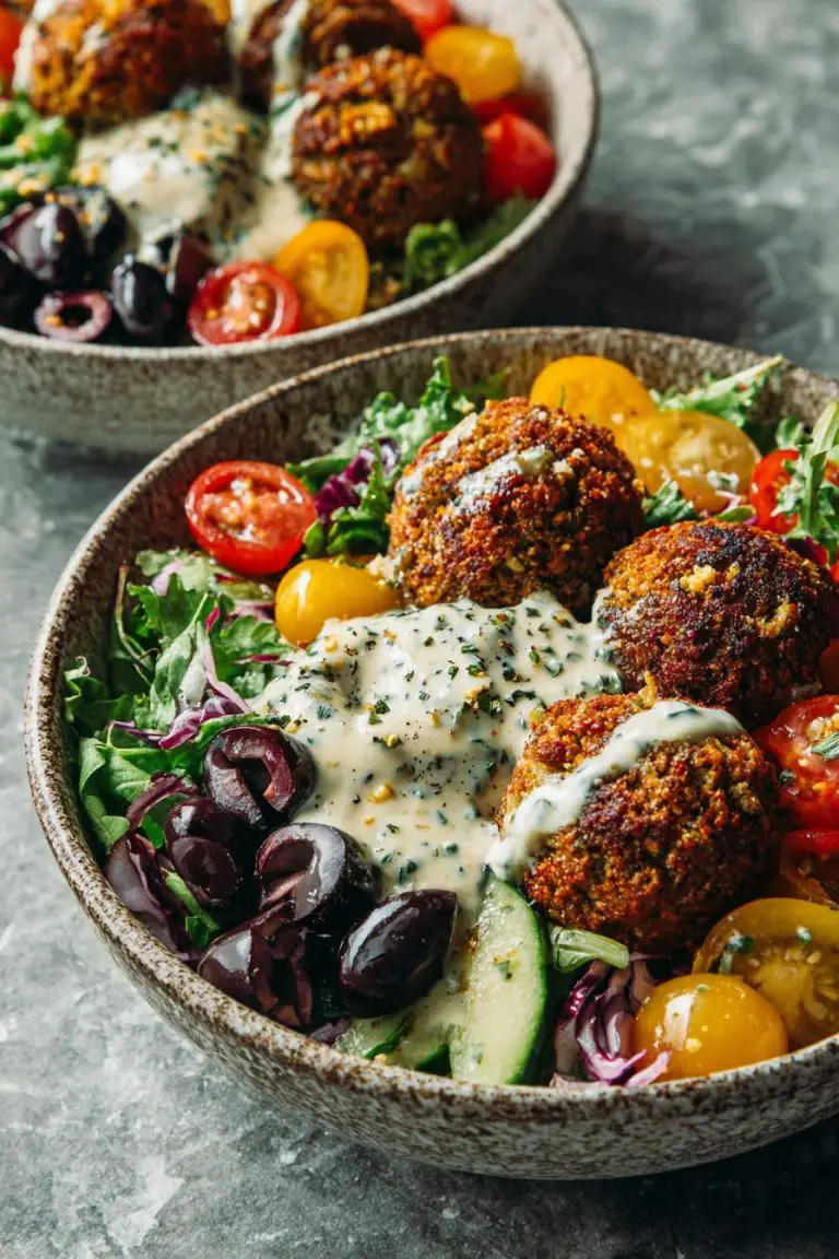 Mediterranean Falafel Bowls