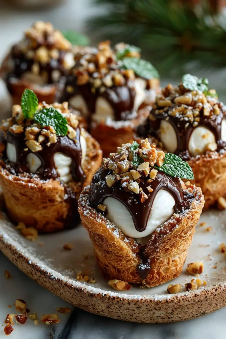 Mini Cannoli Cups Delight