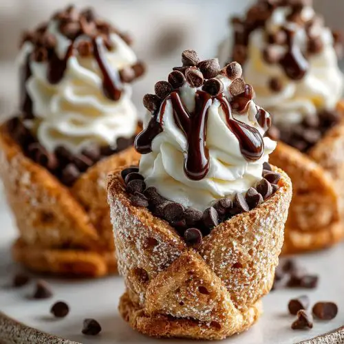 Mini Cannoli Cups Delight