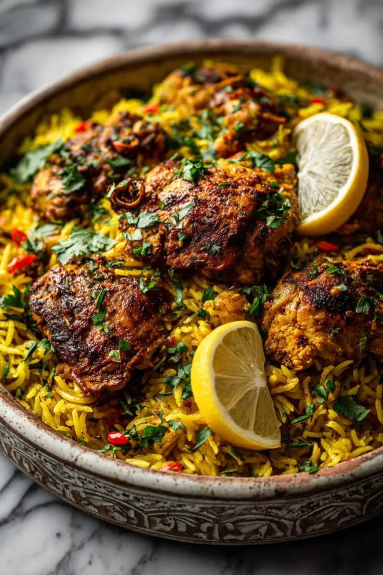Moroccan Spiced Chicken with Rice