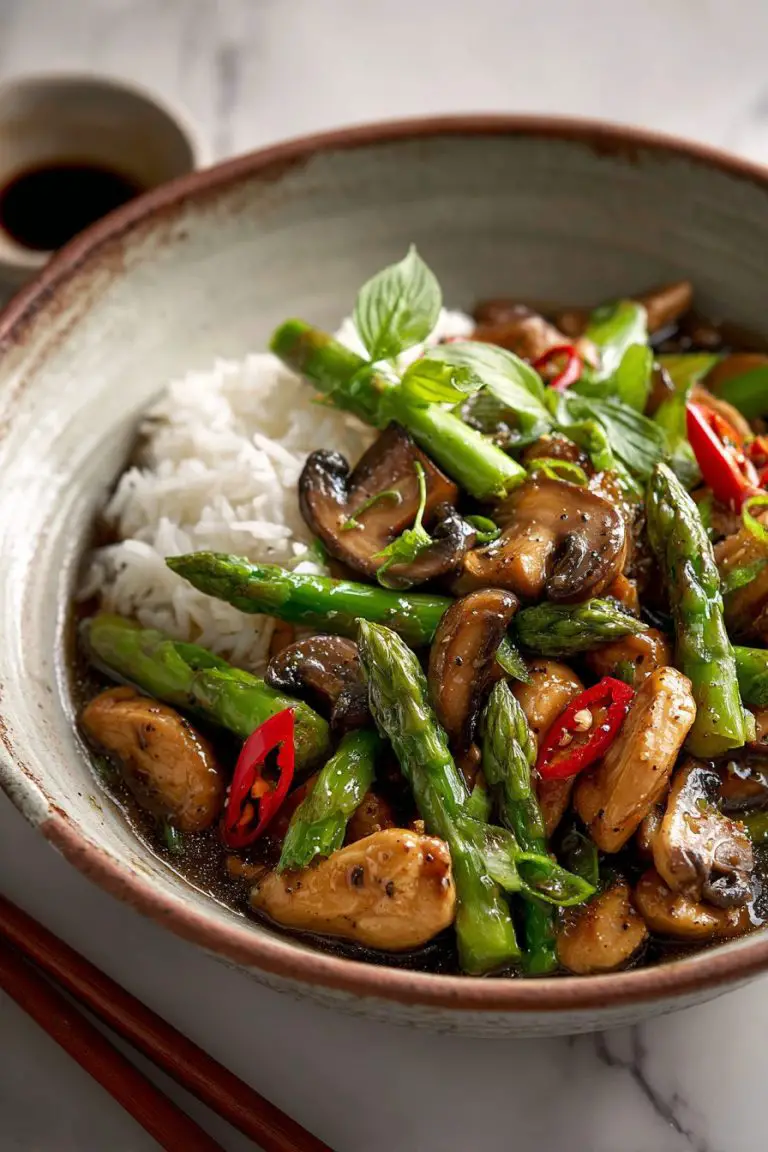 Mushroom Chicken Inspired by Panda Express