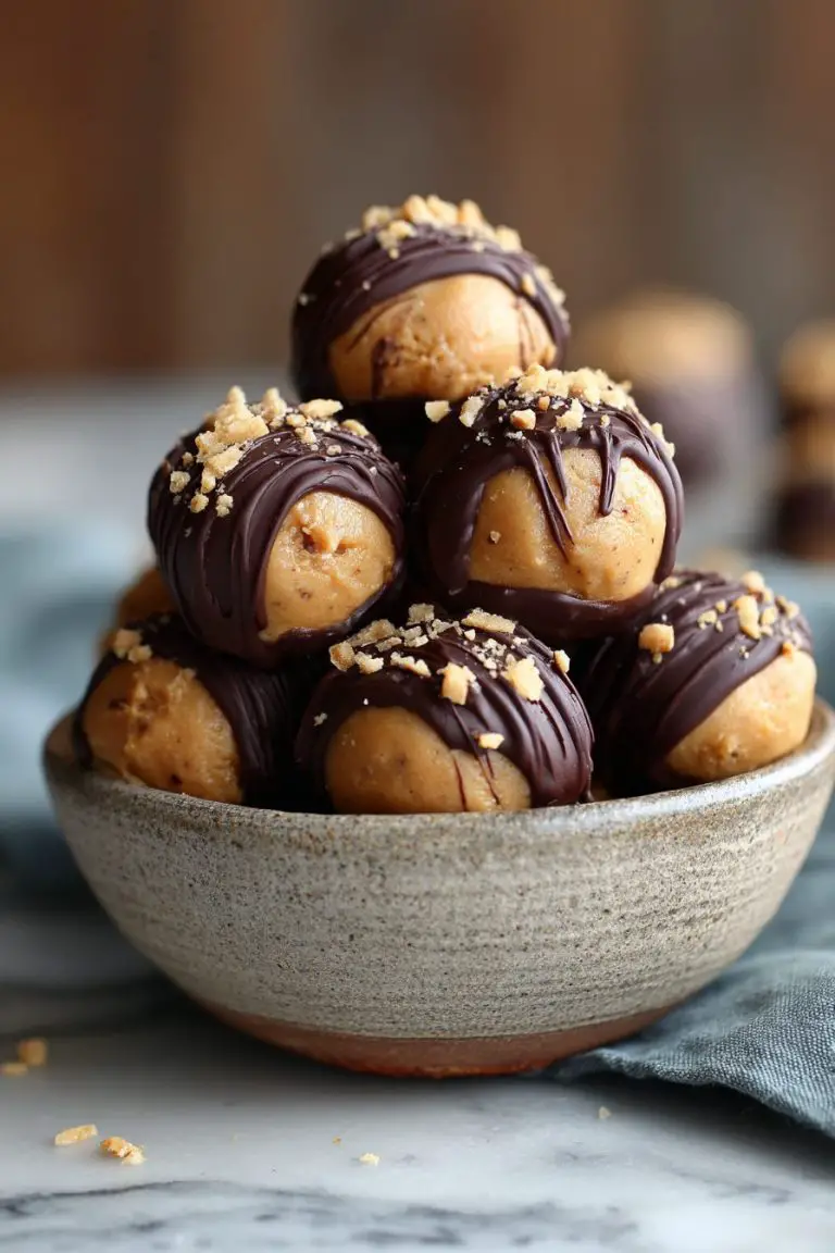 No-Bake Chocolate Peanut Butter Buckeyes