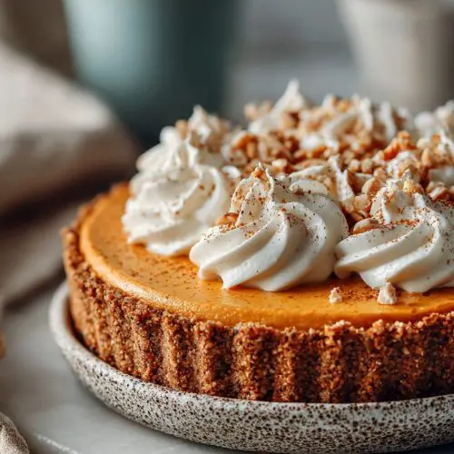 No-Bake Pumpkin Pie Recipe