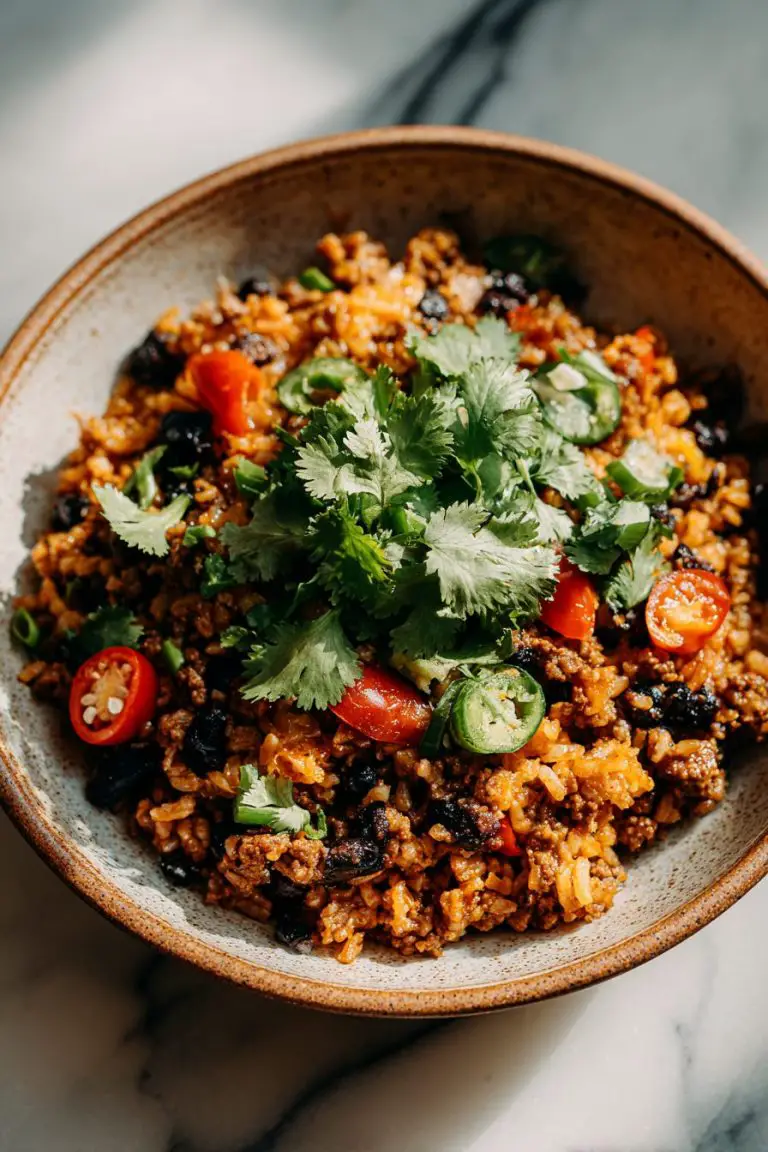 One-Pan Taco Rice Delight
