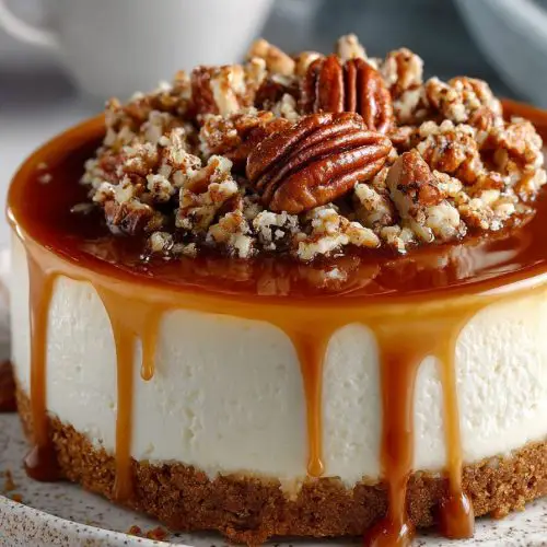 Pecan Praline Cheesecake Recipe