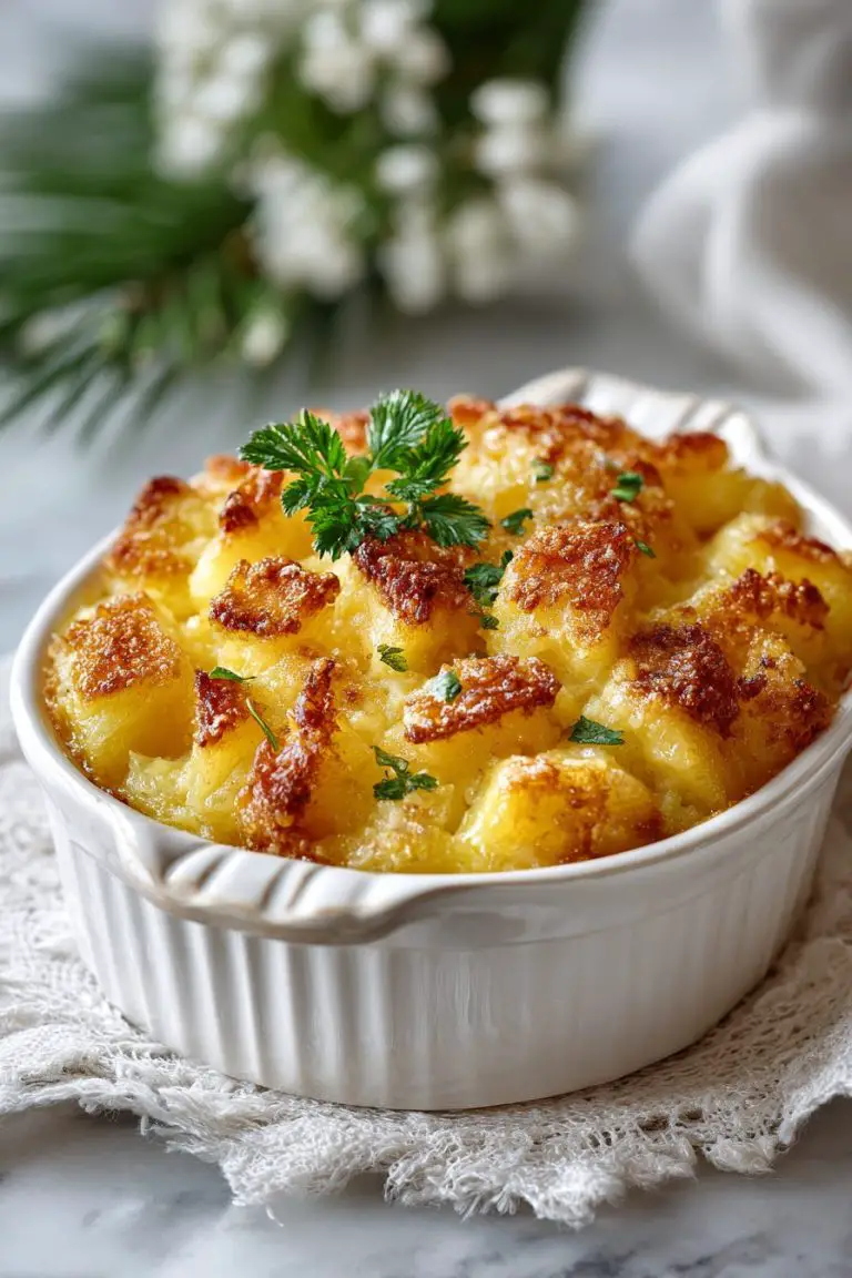 Pineapple Casserole Delight