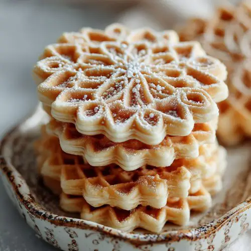 Pizzelle Cookie Delight