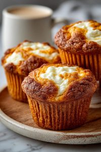 Pumpkin Cream Cheese Muffins