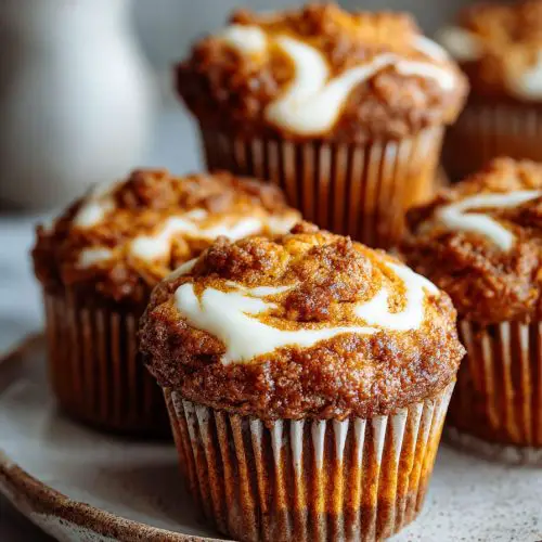 Pumpkin Cream Cheese Muffins