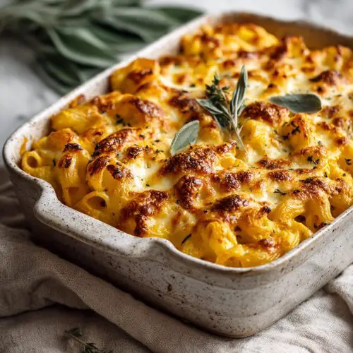 Pumpkin Ricotta Pasta Bake Recipe