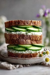 Quick Cucumber Sandwiches