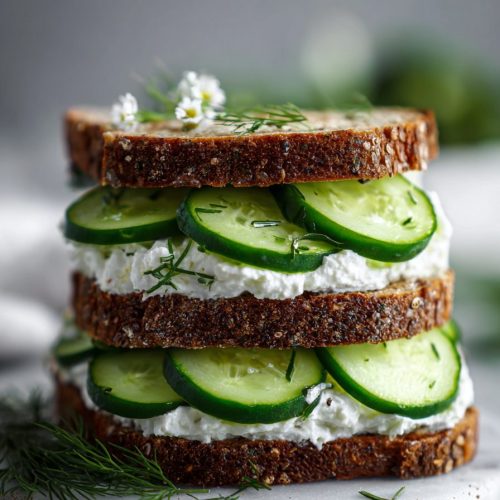 Quick Cucumber Sandwiches