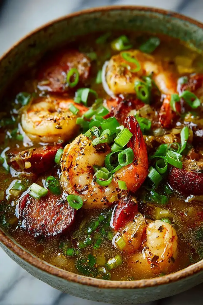 Sausage and Shrimp Gumbo Delight