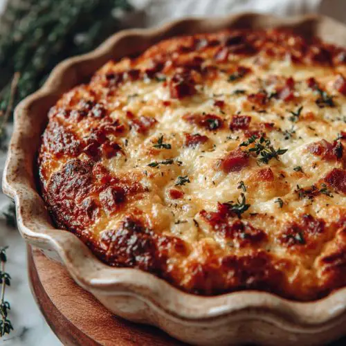 Savory Ham and Cheese Casserole Recipe