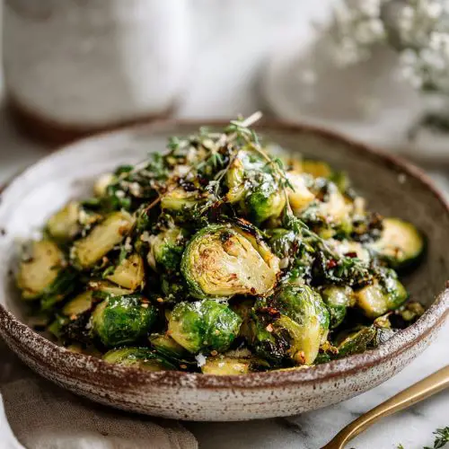 Savory Smashed Brussels Sprouts Recipes