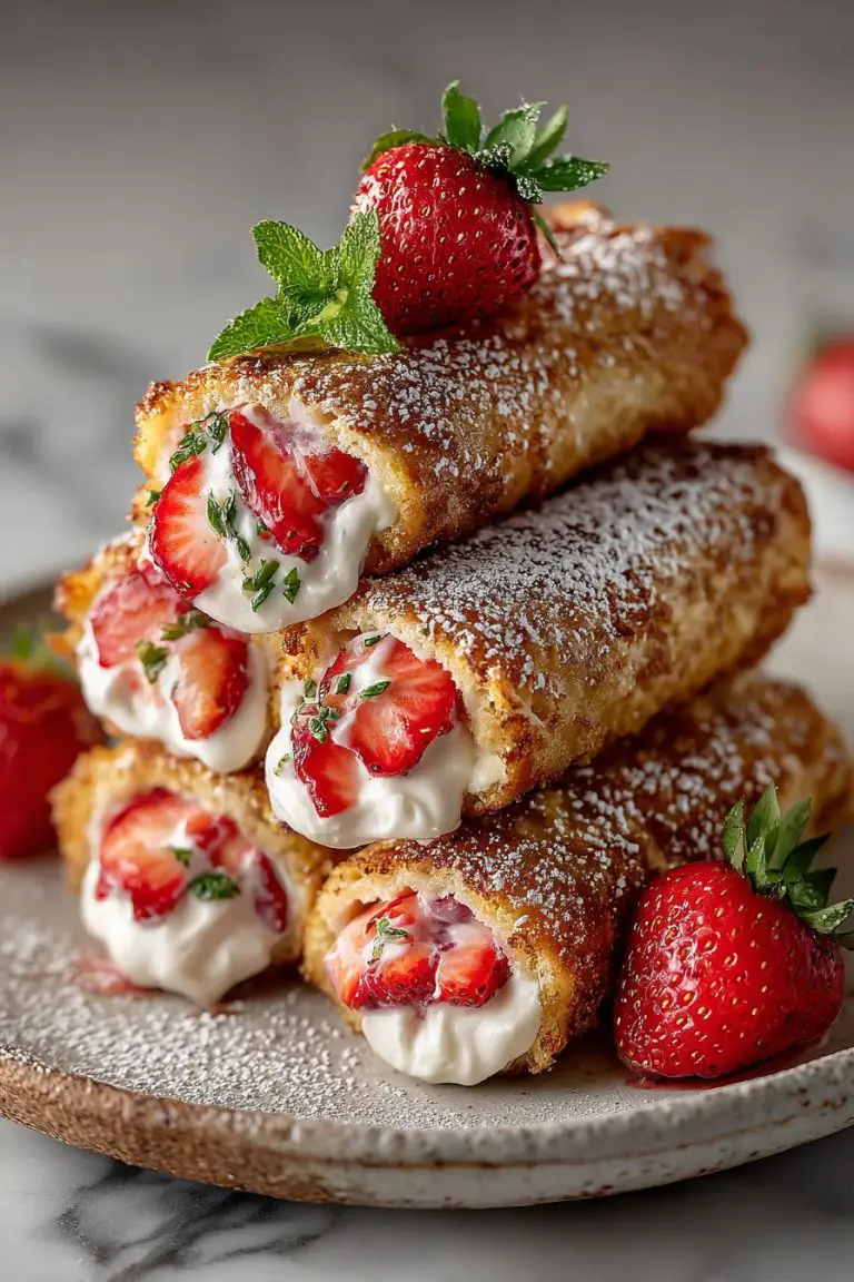 Strawberry Cream Cheese Roll-Ups