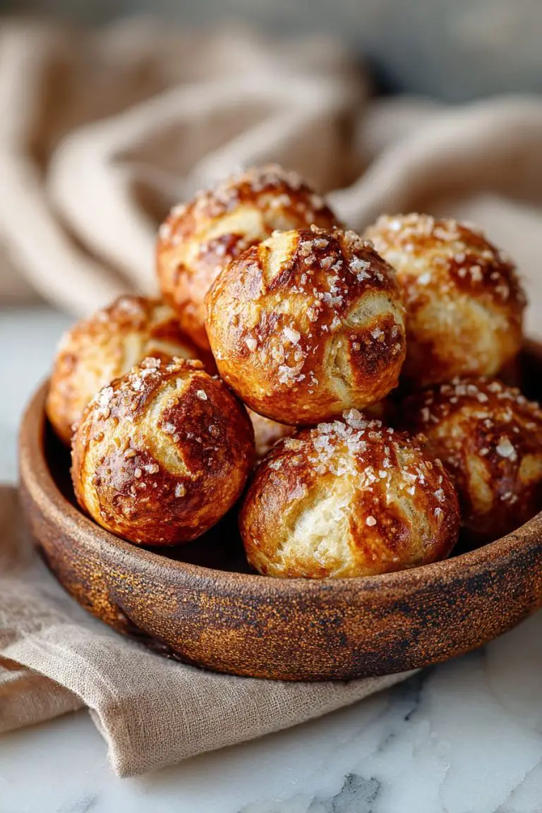 Stuffed Pretzel Bites Recipe