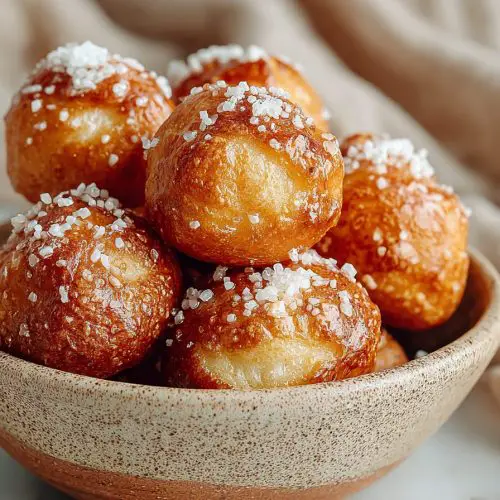 Stuffed Pretzel Bites Recipe