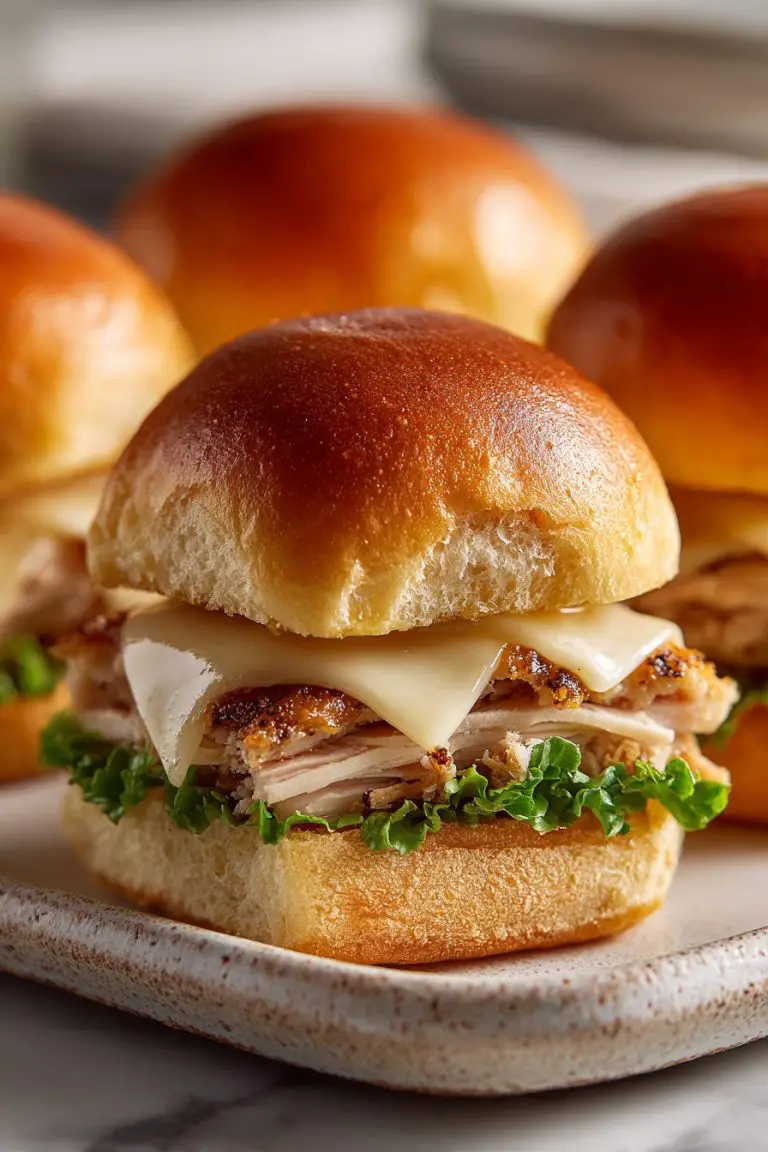 Turkey Cheese Sliders