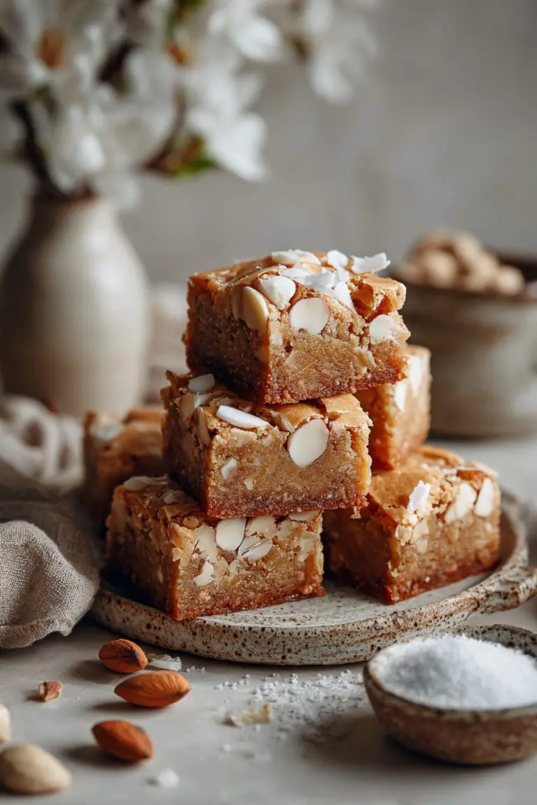 White Chocolate Blondies Recipe