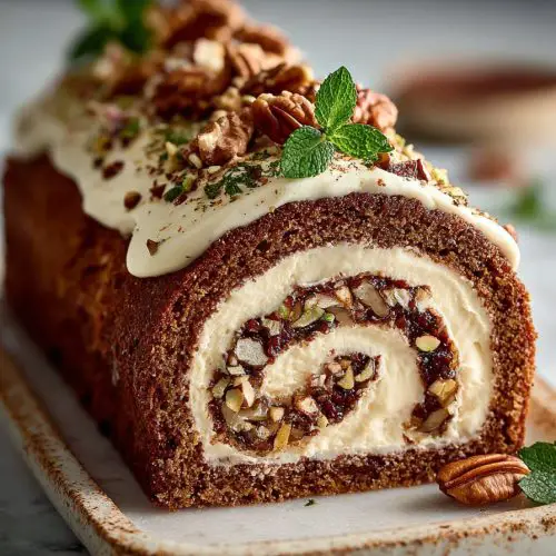 Yule Log Sheet Cake Recipe