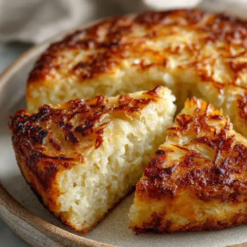 Amish Onion Cake Recipe