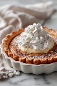 Amish Sugar Cream Pie Recipe