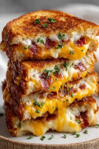 Bacon Grilled Cheese Made Easy