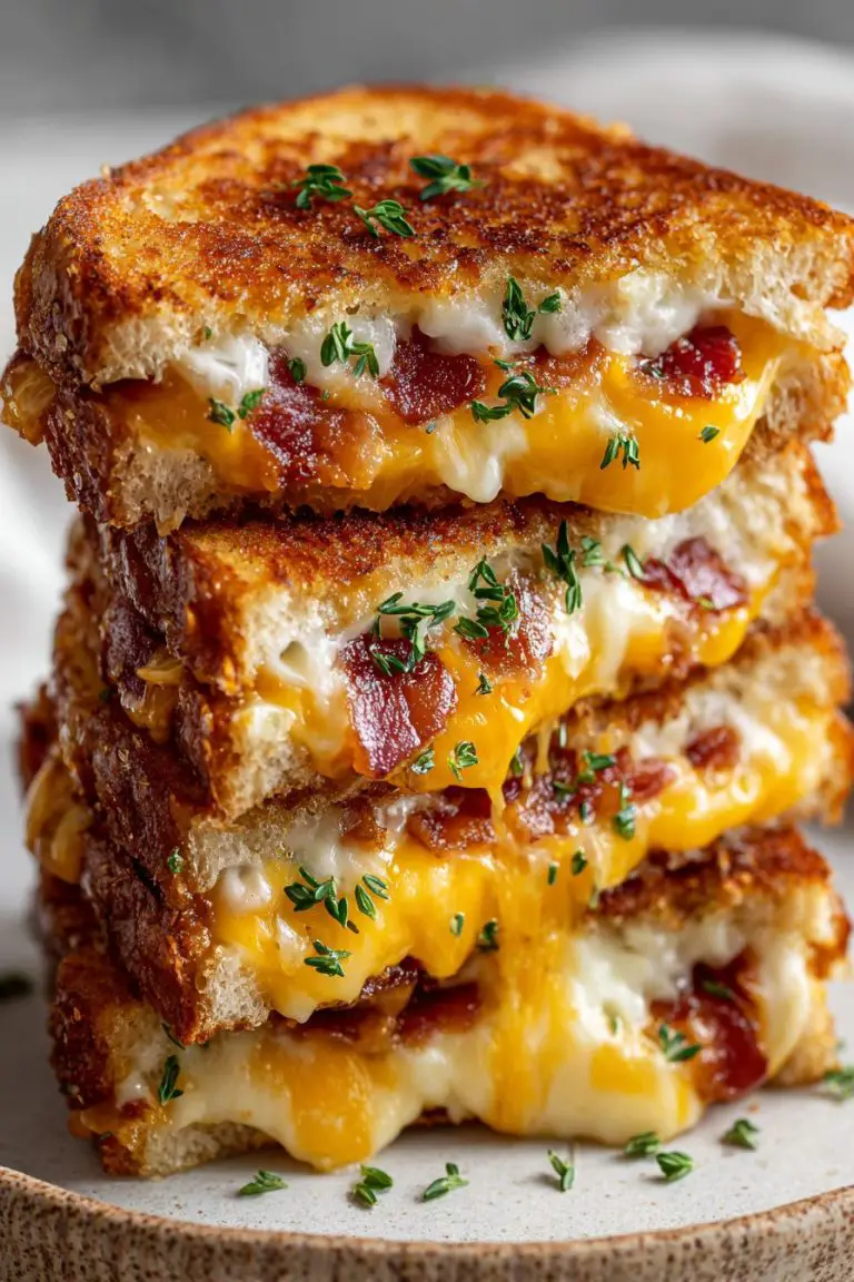 Bacon Grilled Cheese Made Easy