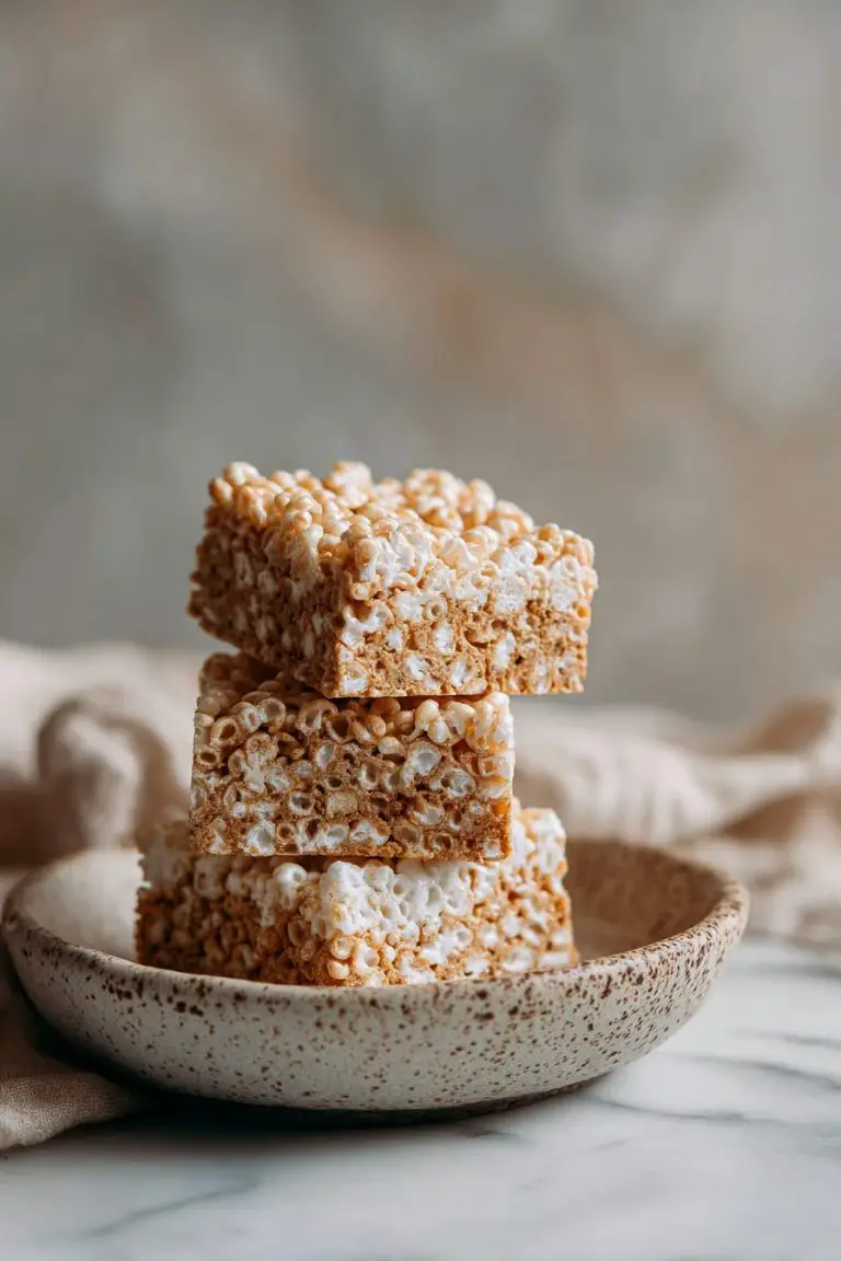 Biscoff Rice Krispie Treats