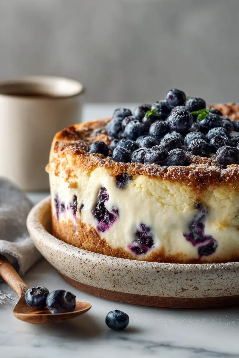 Blueberry Cream Cheese Coffee Cake