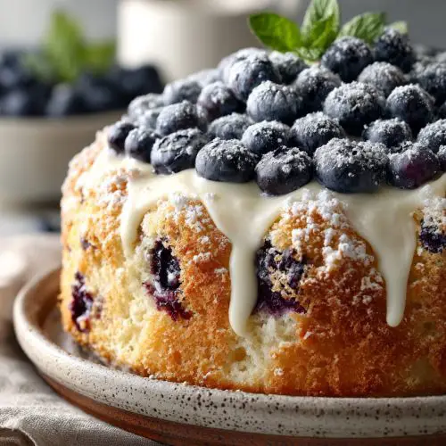 Blueberry Cream Cheese Coffee Cake