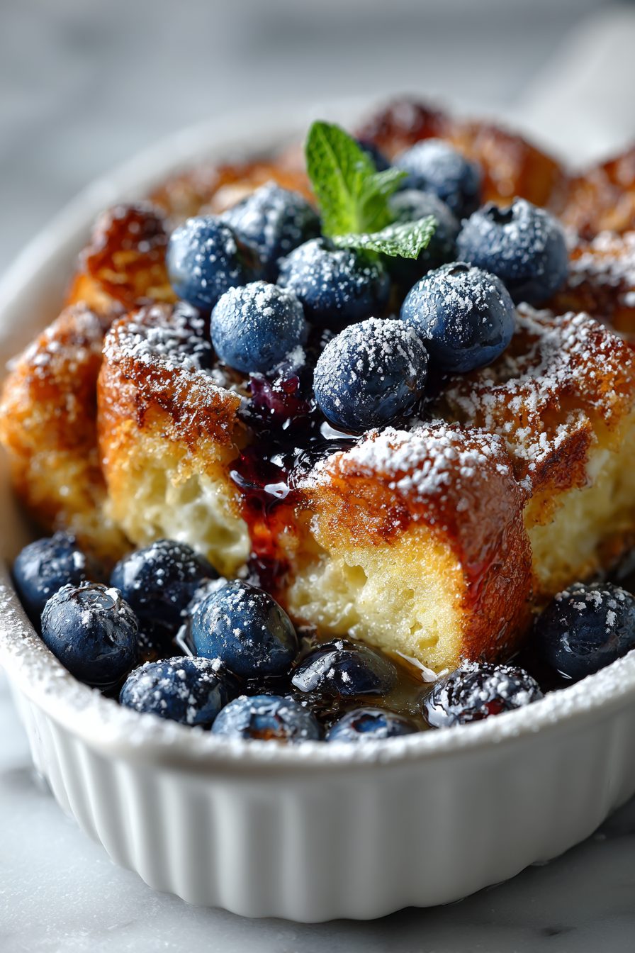 Blueberry French Toast Casserole Recipe