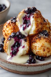 Blueberry Pie Bombs in the Air Fryer
