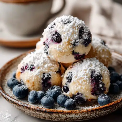 Blueberry Pie Bombs in the Air Fryer