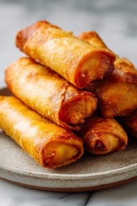 Buffalo Chicken Egg Rolls Recipe