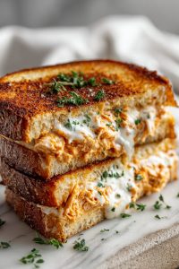 Buffalo Chicken Grilled Cheese Recipes