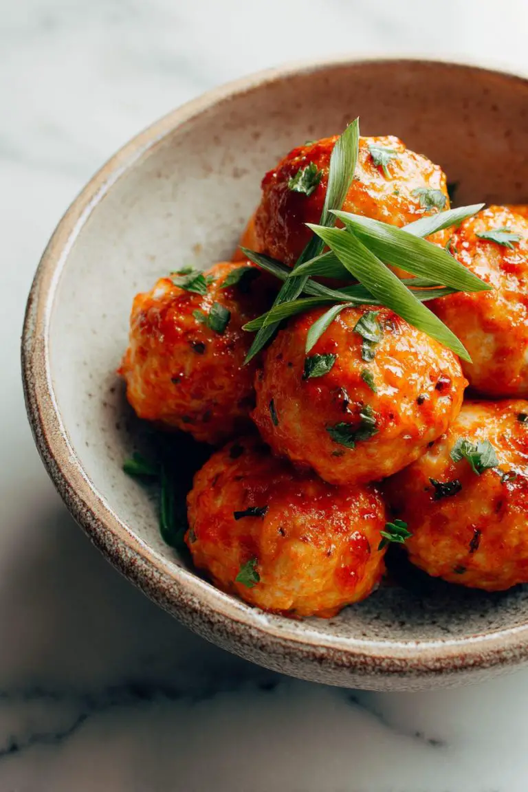 Buffalo Chicken Meatballs Recipe