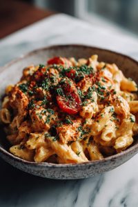 Buffalo Chicken Pasta Delight