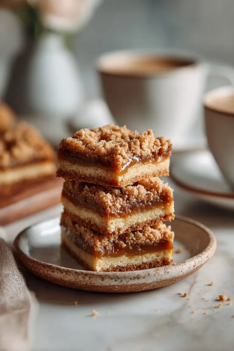 Caramel Crumb Bars Recipe
