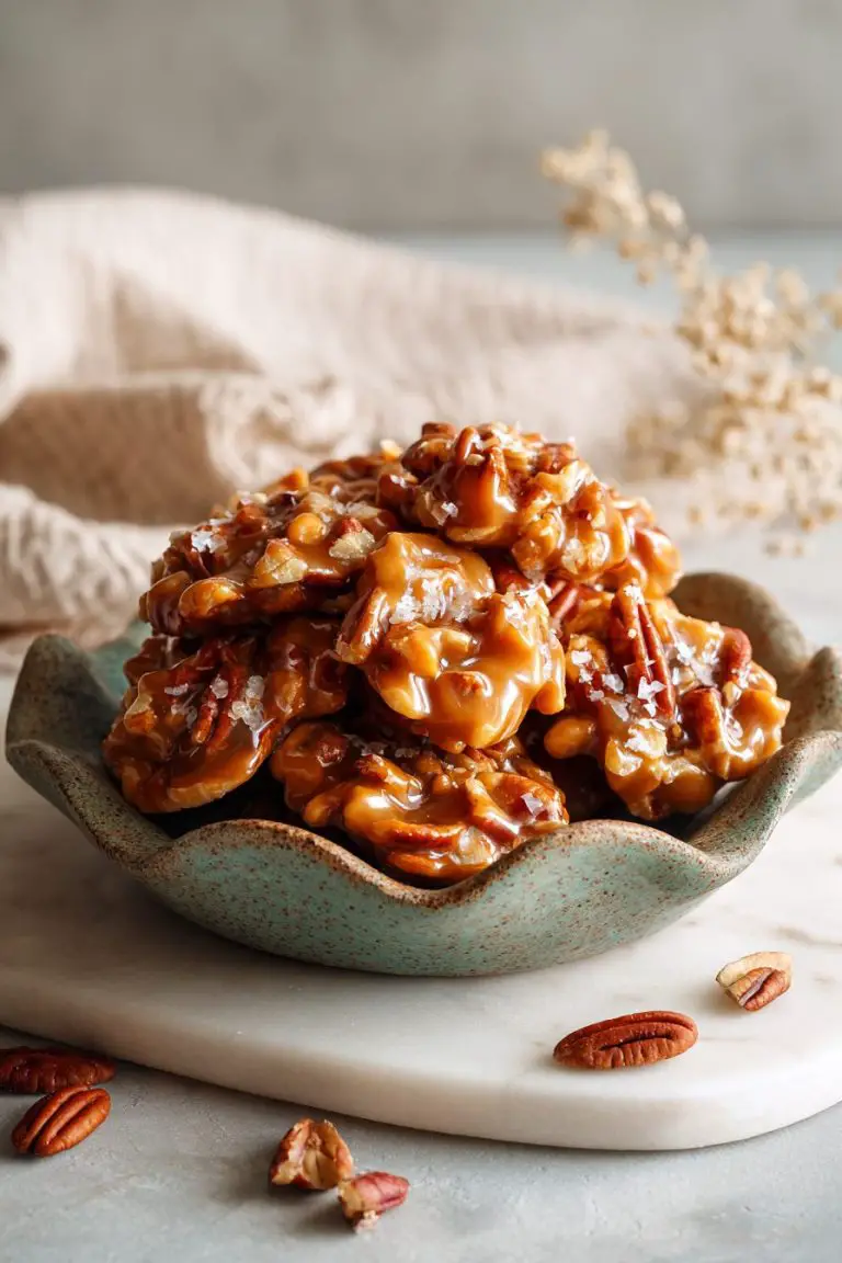 Caramel Pecan Clusters Recipe