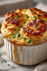 Cheddar Bay Biscuit Chicken Pot Pie