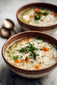 Chicken Rice Soup Made Easy