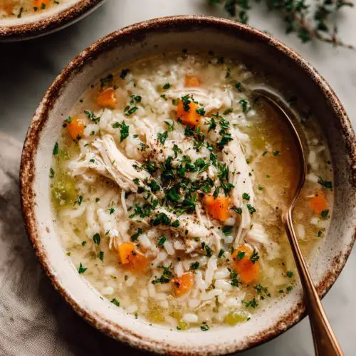 Chicken Rice Soup Made Easy