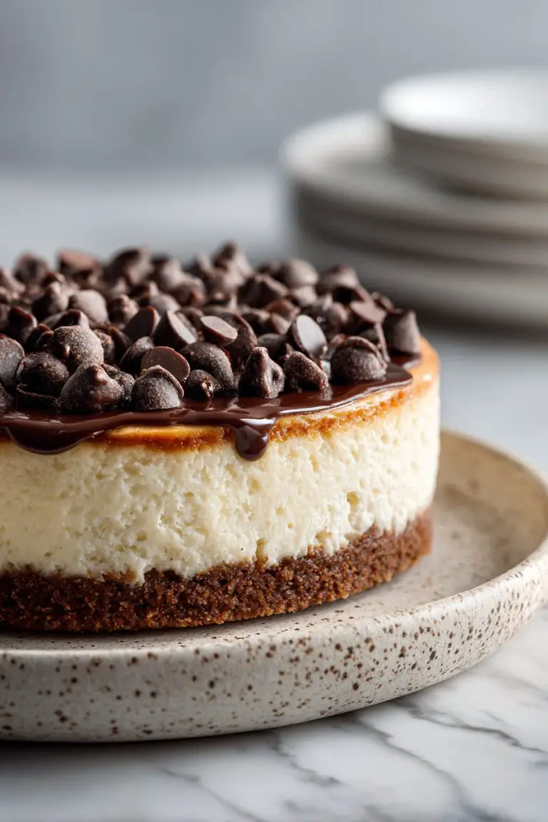 Chocolate Chip Cheesecake Delight