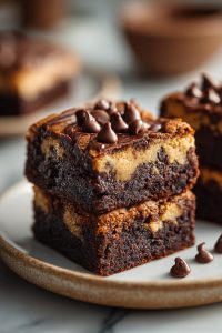 Chocolate Chip Cookie Dough Brownies