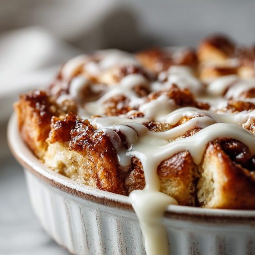 Cinnamon Roll Casserole Delight