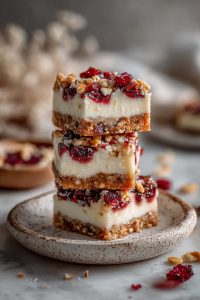 Cranberry Bliss Bars Made Easy